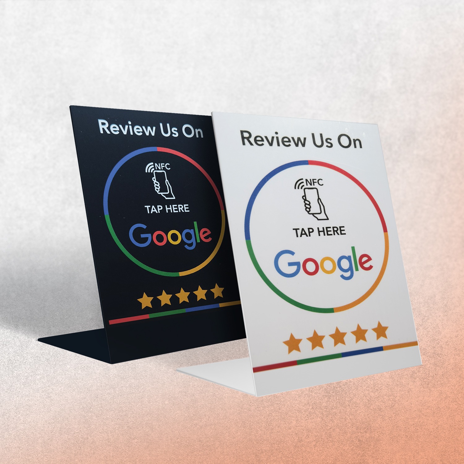 Google Review Stands