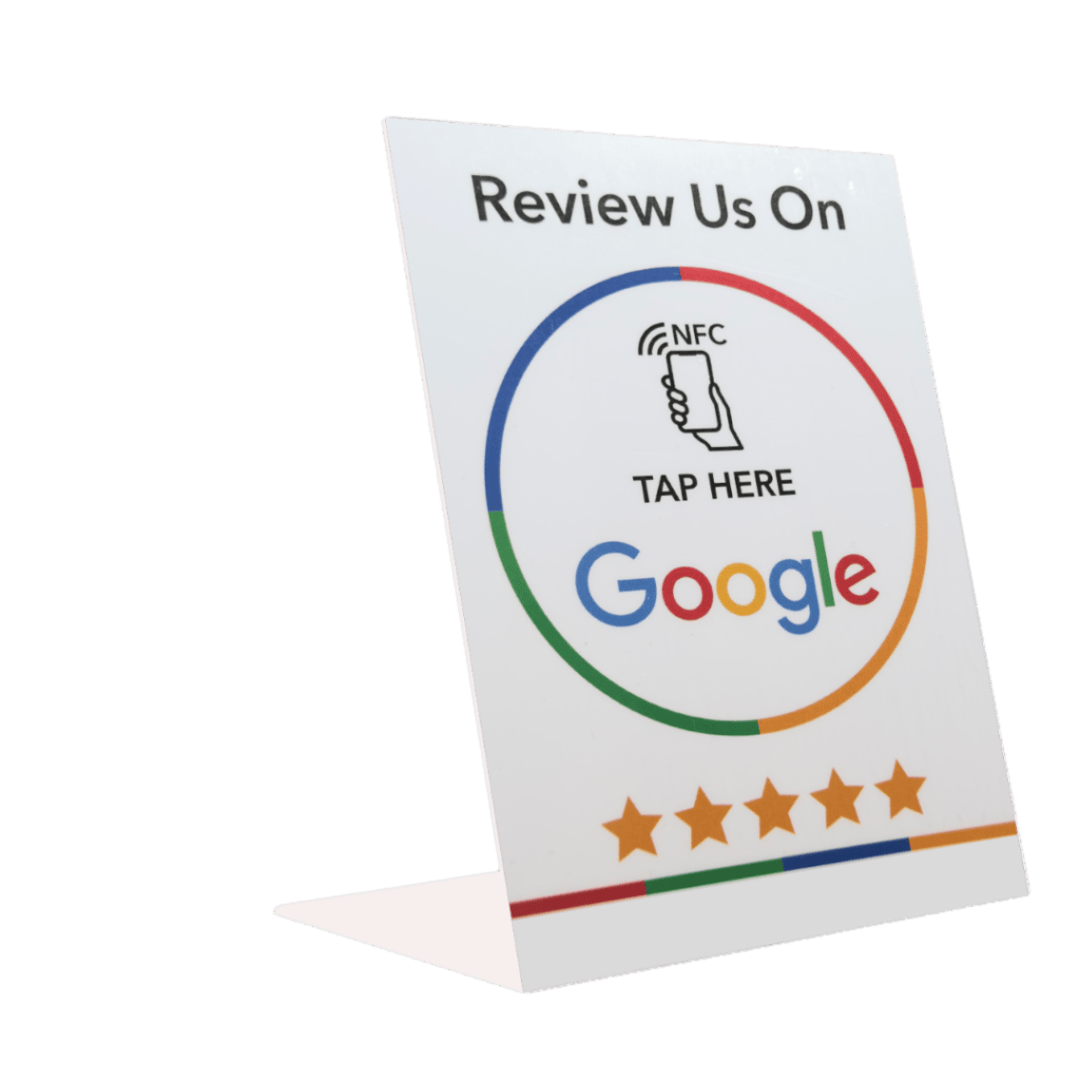 Google Review Stands